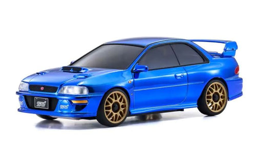 MINI-Z Subaru Impreza 22B-STi - Chrome Blue Kyosho 60th Anniversary BODY ONLY