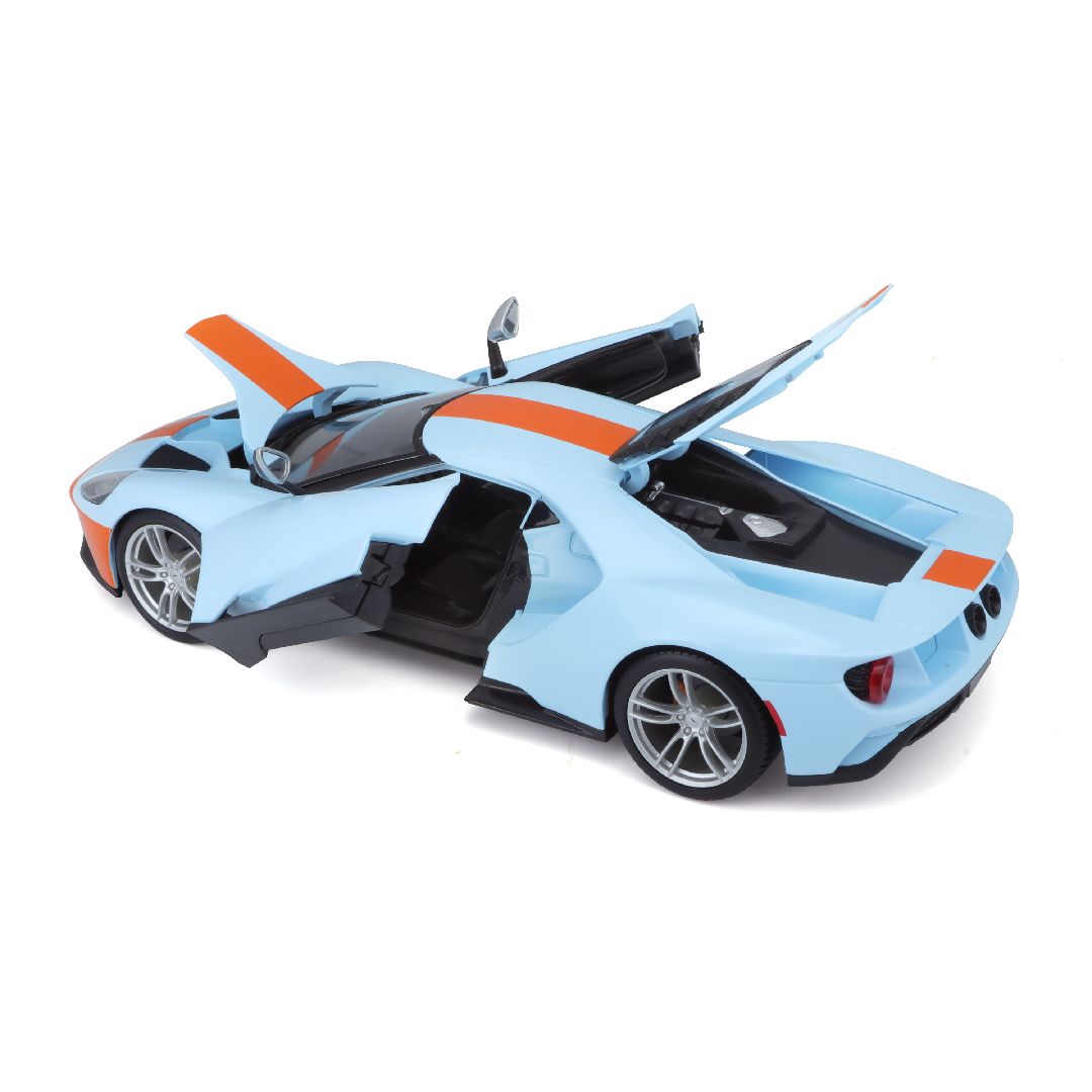 Maisto 1/18 SE 2019 Ford GT (Blue/Orange)