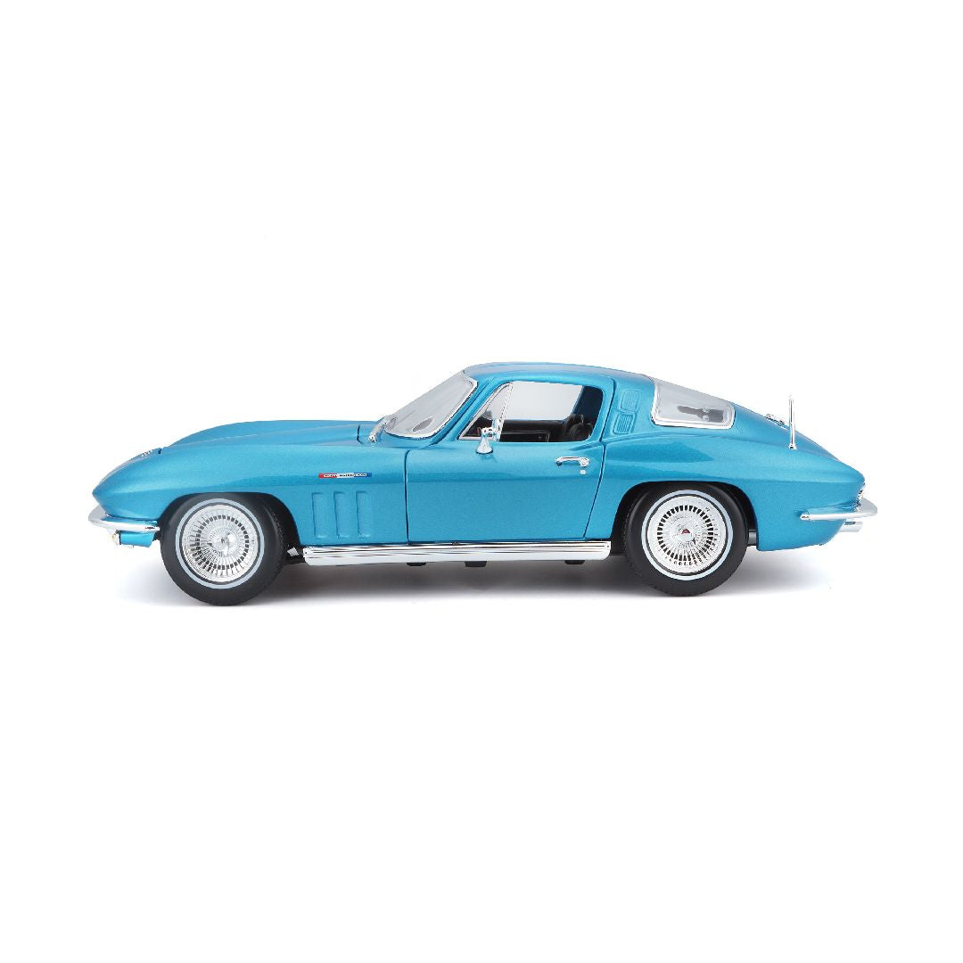 Maisto 1/18 Special Edition 1965 Chevrolet Corvette (Metallic Light Blue)