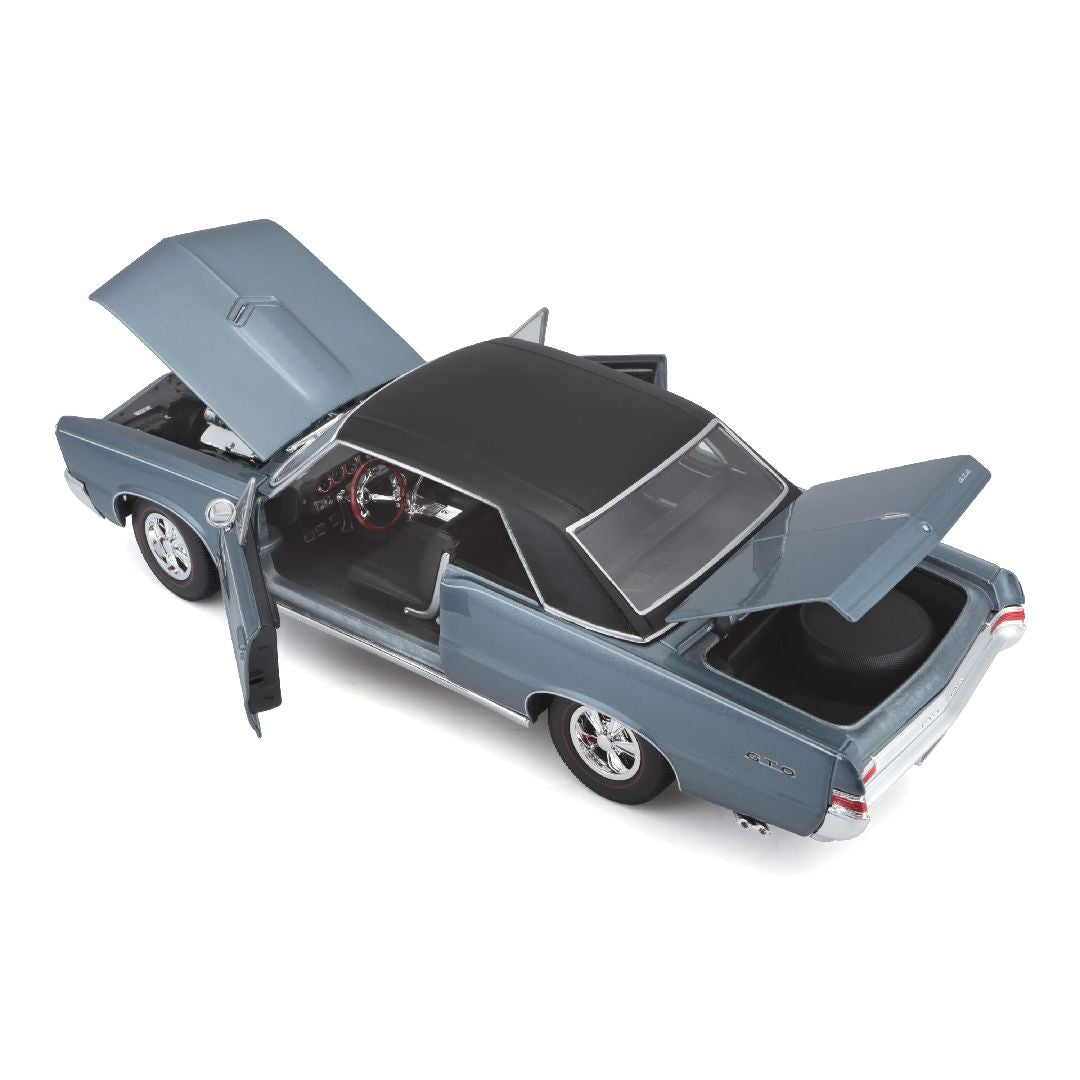 Maisto 1/18 Special Edition 1965 Pontiac GTO (Hurst Edition) (Metallic Blue)