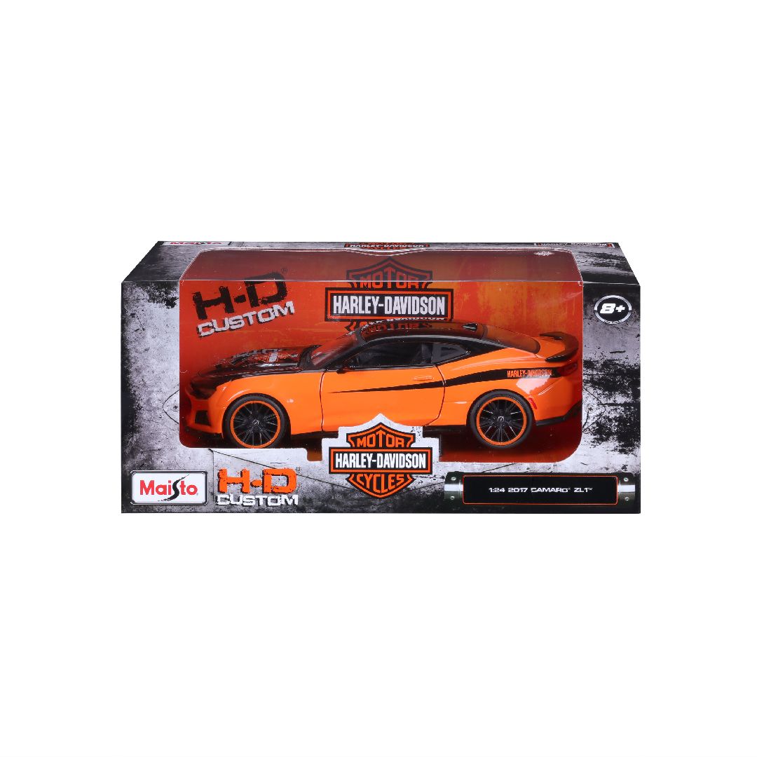 Maisto 1/24 Harley Davidson Custom 2021 Ford Bronco (Orange/Black)