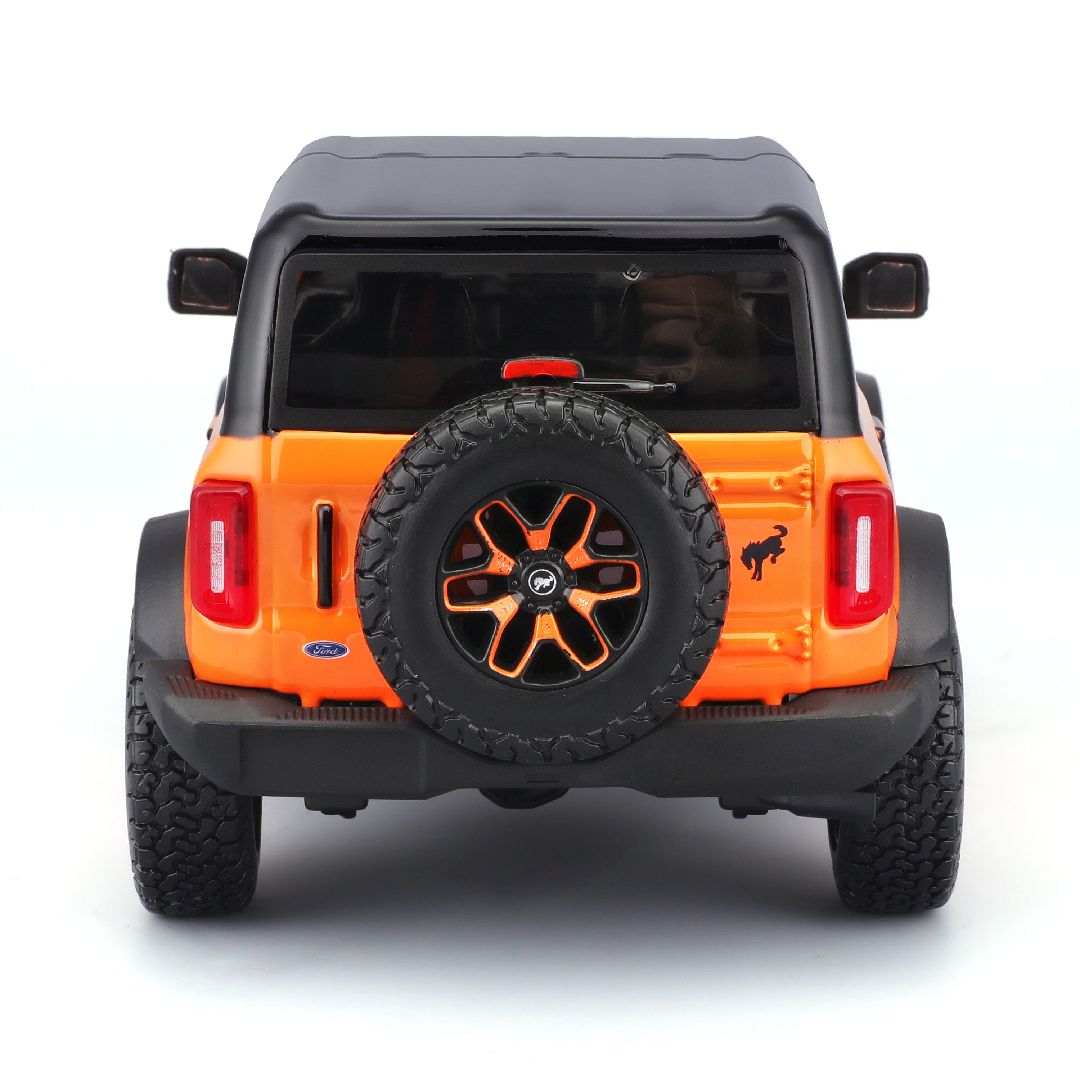 Maisto 1/24 Harley Davidson Custom 2021 Ford Bronco (Orange/Black)