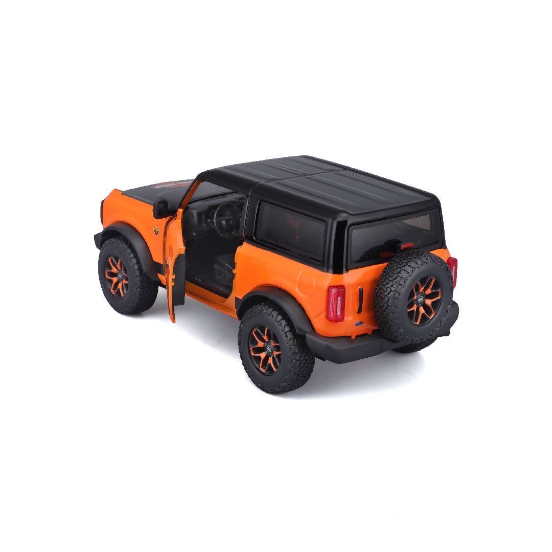 Maisto 1/24 Harley Davidson Custom 2021 Ford Bronco (Orange/Black)