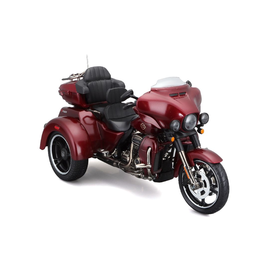 Maisto 1/12 H-D 2021 CVO Tri Glide Burgundy