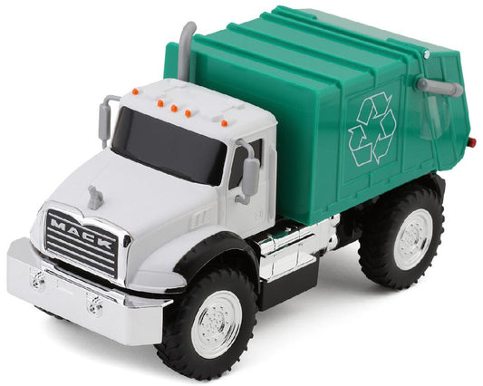 RC MACK Garbage Truck - White/Green