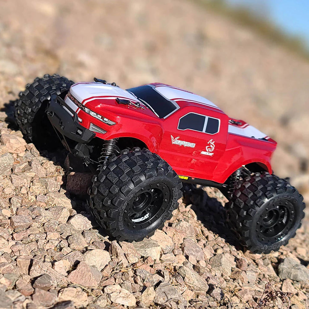 Volcano 16 1/16 Scale Electric Truck RED