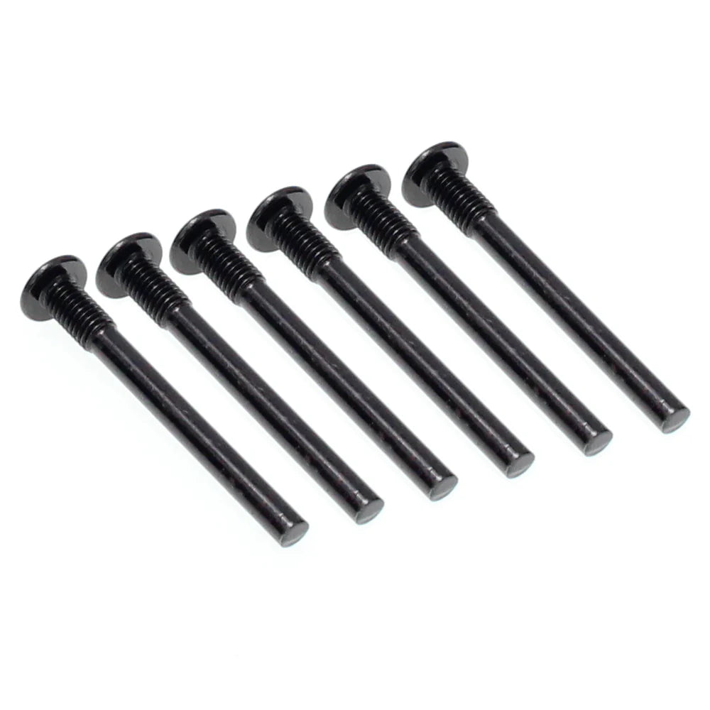 5x45mm Button Head Hex Machine Thread Screws (6pc)