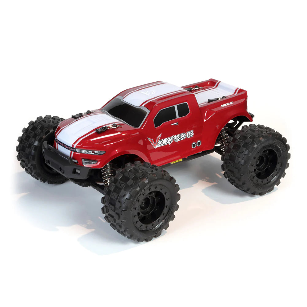 Volcano 16 1/16 Scale Electric Truck RED