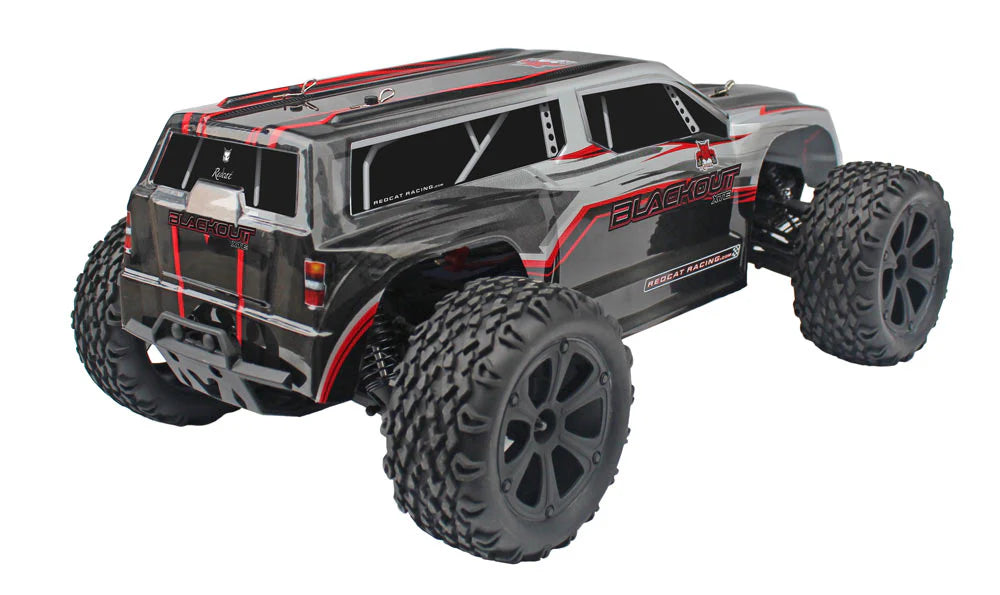 Blackout 1:10 Brushed Elelectric Monster Truck - GREY SUV