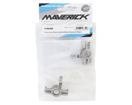 Maverick Aluminum Steering Spindle Set (Dark Grey) (2)