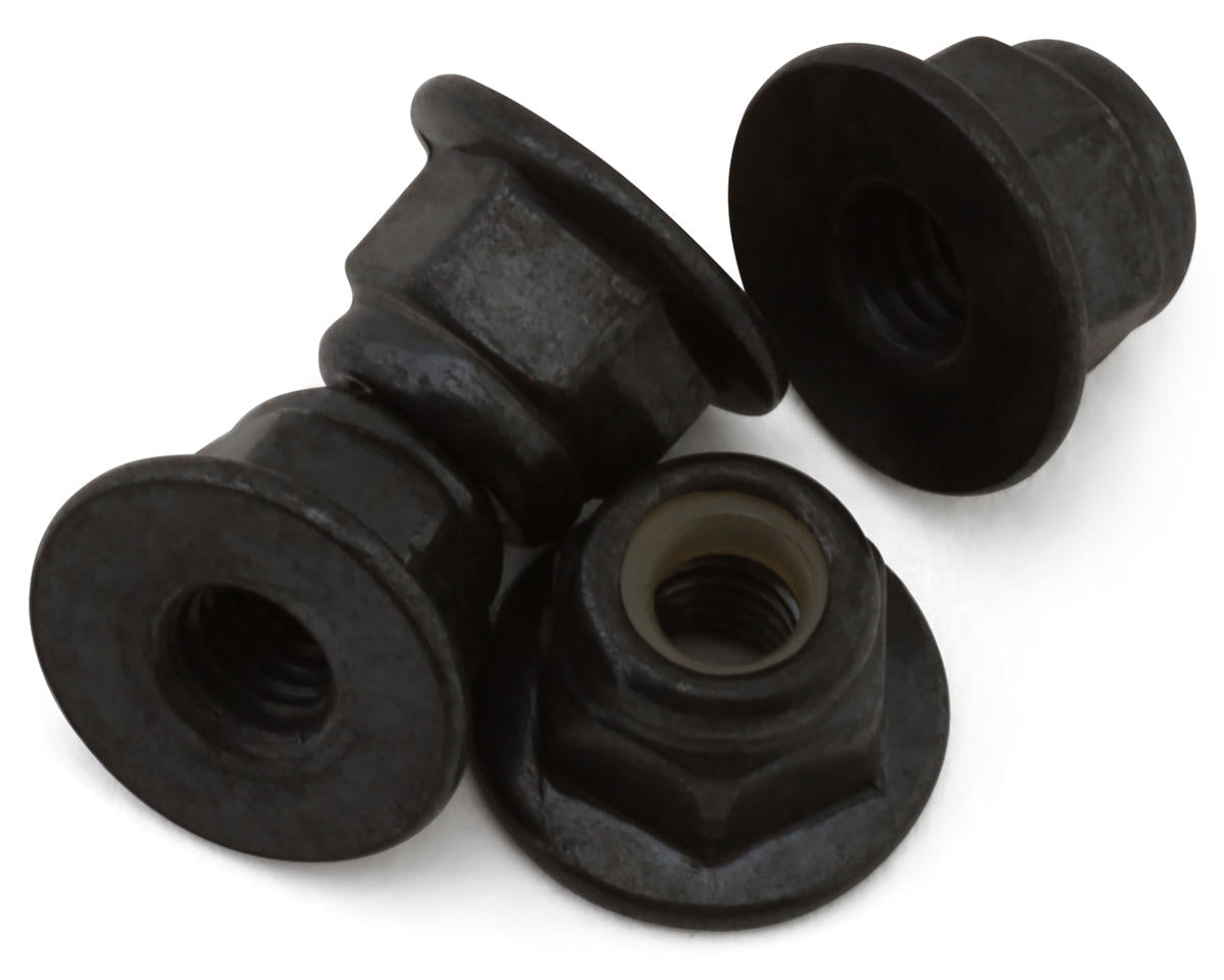 3mm Flanged Lock Nuts (4)