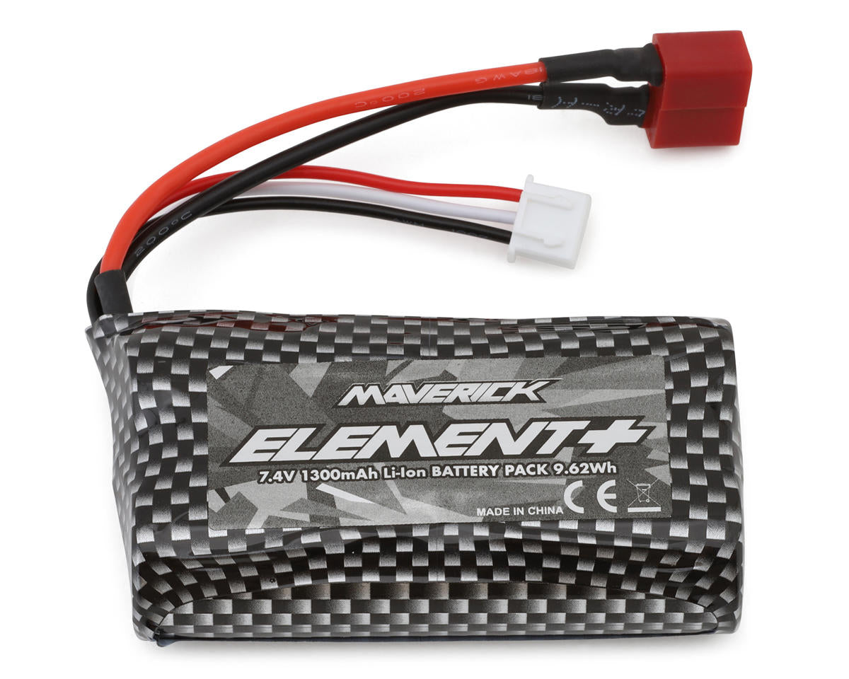 Maverick Element+ Li-Ion Battery (7.4V/1300mAh) w/T-Style