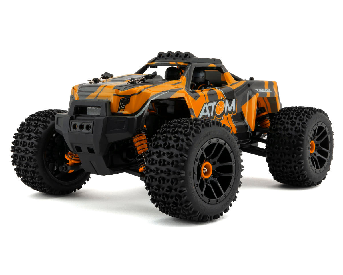 Atom AT1 1/18 RTR 4WD Monster Truck (Orange)