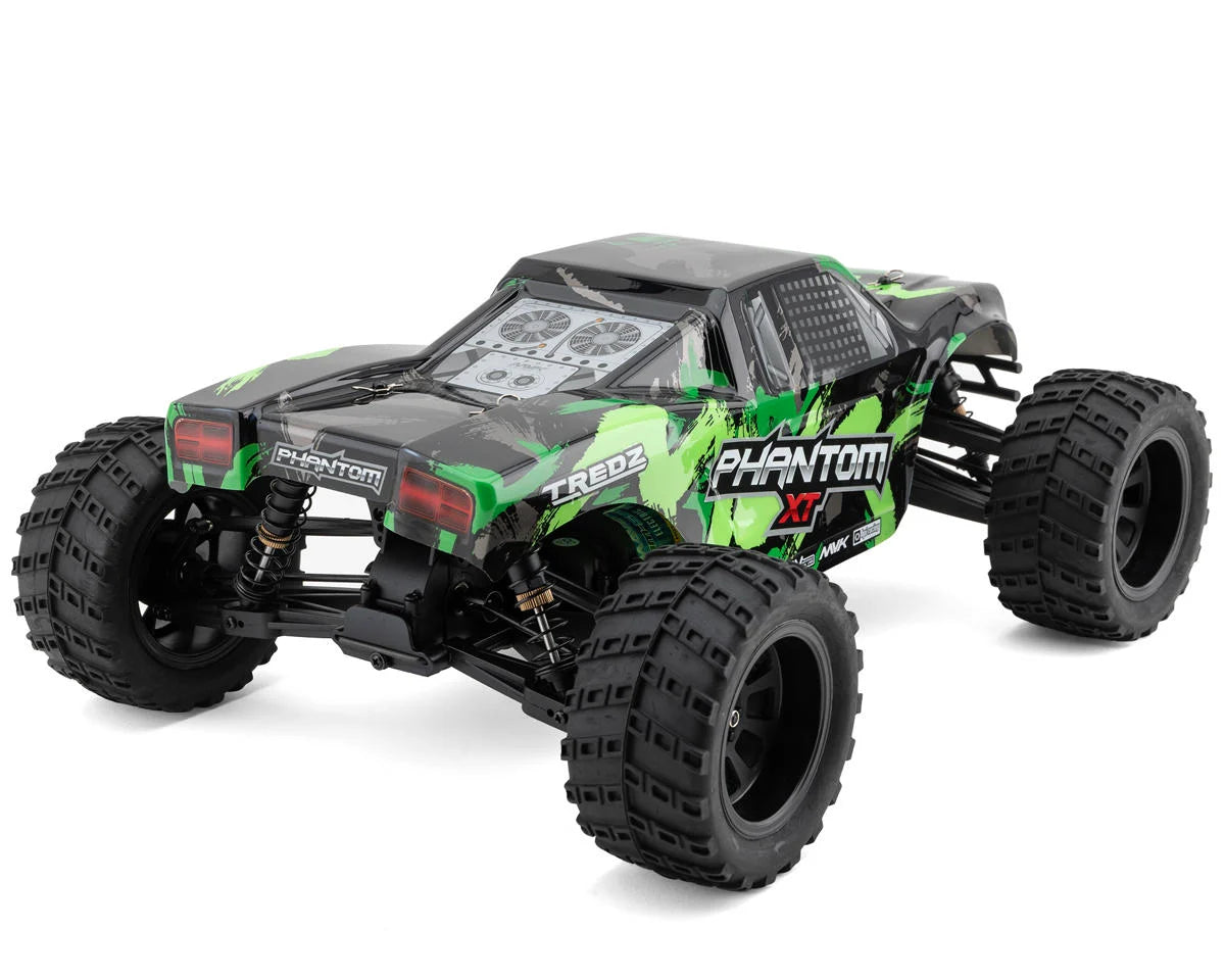 Phantom XT Brushed 1/10 4WD RTR Electric Monster Truck Combo