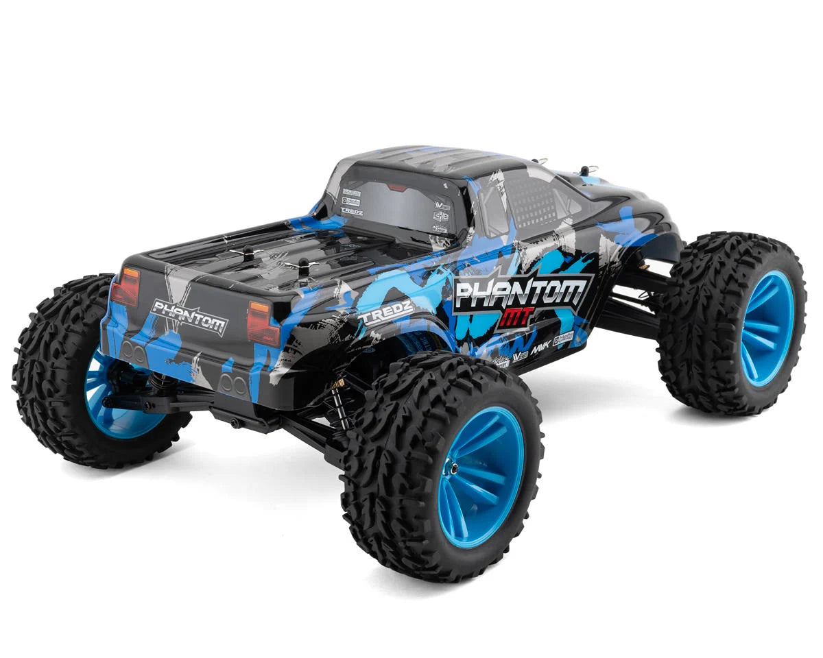 Phantom MT Brushed 1/10 4WD RTR Electric Monster Truck Combo