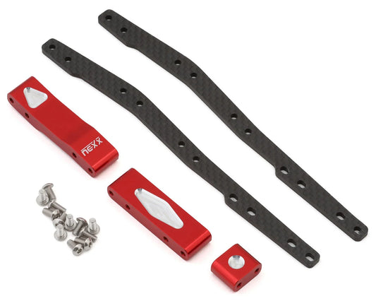 MST RMX 2.5 Carbon Fiber Upper Deck Assembly (Red)