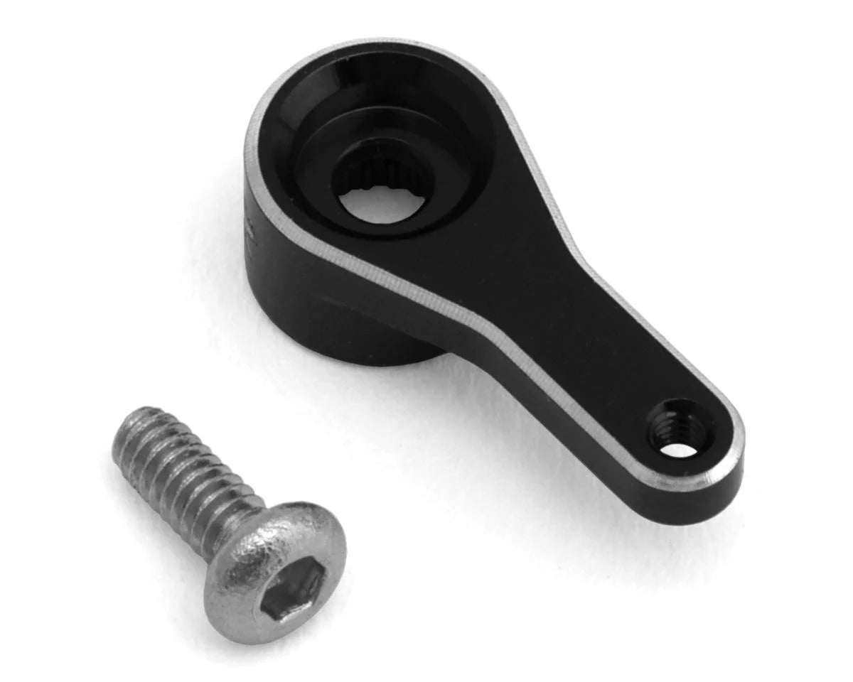 Micro-B Aluminum Servo Horn (Black) (AGF RC A06CLS Servo)