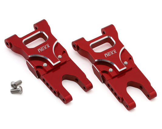 MST RMX 2.5 Aluminum Rear Lower Arm Set (Red) (2)