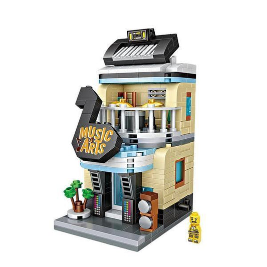 Music Store | LOZ 1623 Mini Block Building Bricks Set