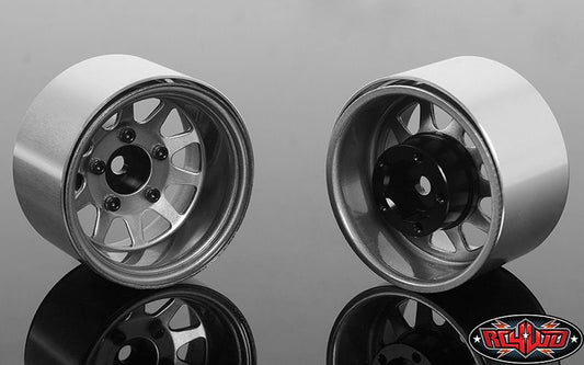 RC4WD 1.55" Deep Dish Wagon Steel Beadlock Wheels (Clear) (x4)