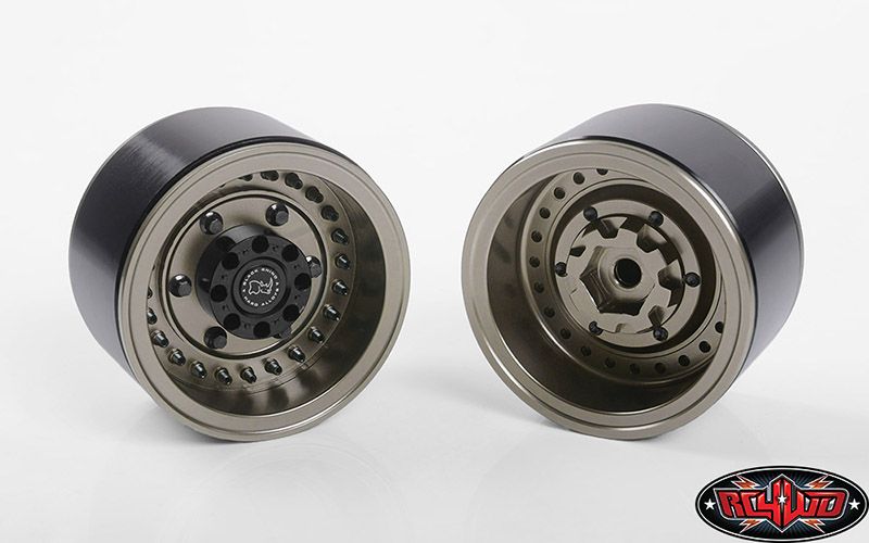 RC4WD 1.9" Black Rhino Armory Beadlock Deep Dish Wheels (x4)