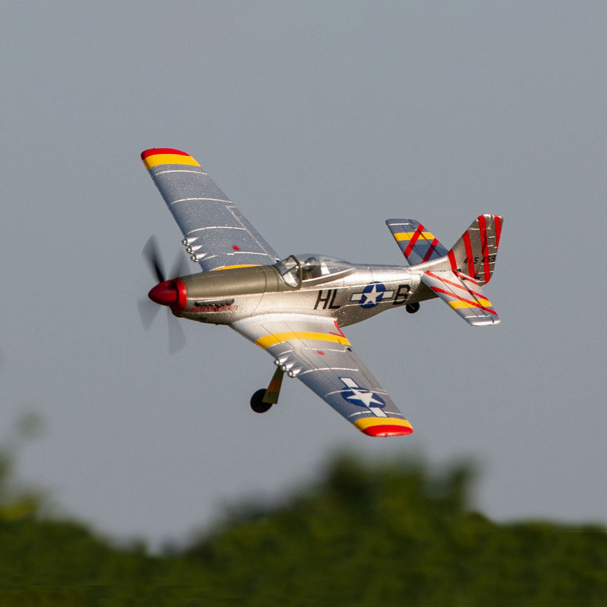 P-51D Mustang 500mm Brushless RTF Warbird with PASS