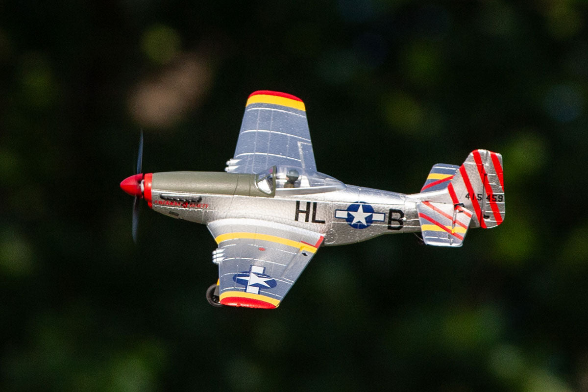 P-51D Mustang 500mm Brushless RTF Warbird with PASS