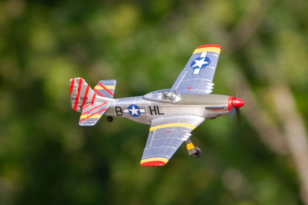 P-51D Mustang 500mm Brushless RTF Warbird with PASS