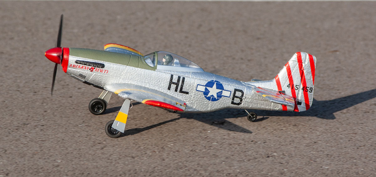 P-51D Mustang 500mm Brushless RTF Warbird with PASS