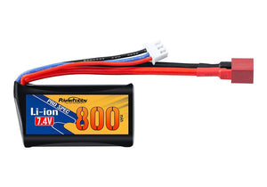 Li-ion 7.4V 800mAh Battery with Deans Plug