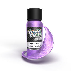 Amethyst Purple Pearl Airbrush Ready Paint, 2oz Bottle