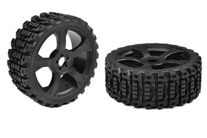 Off-Road 1/8 Buggy Tires - Xprit - Pre Glued - 1 pair