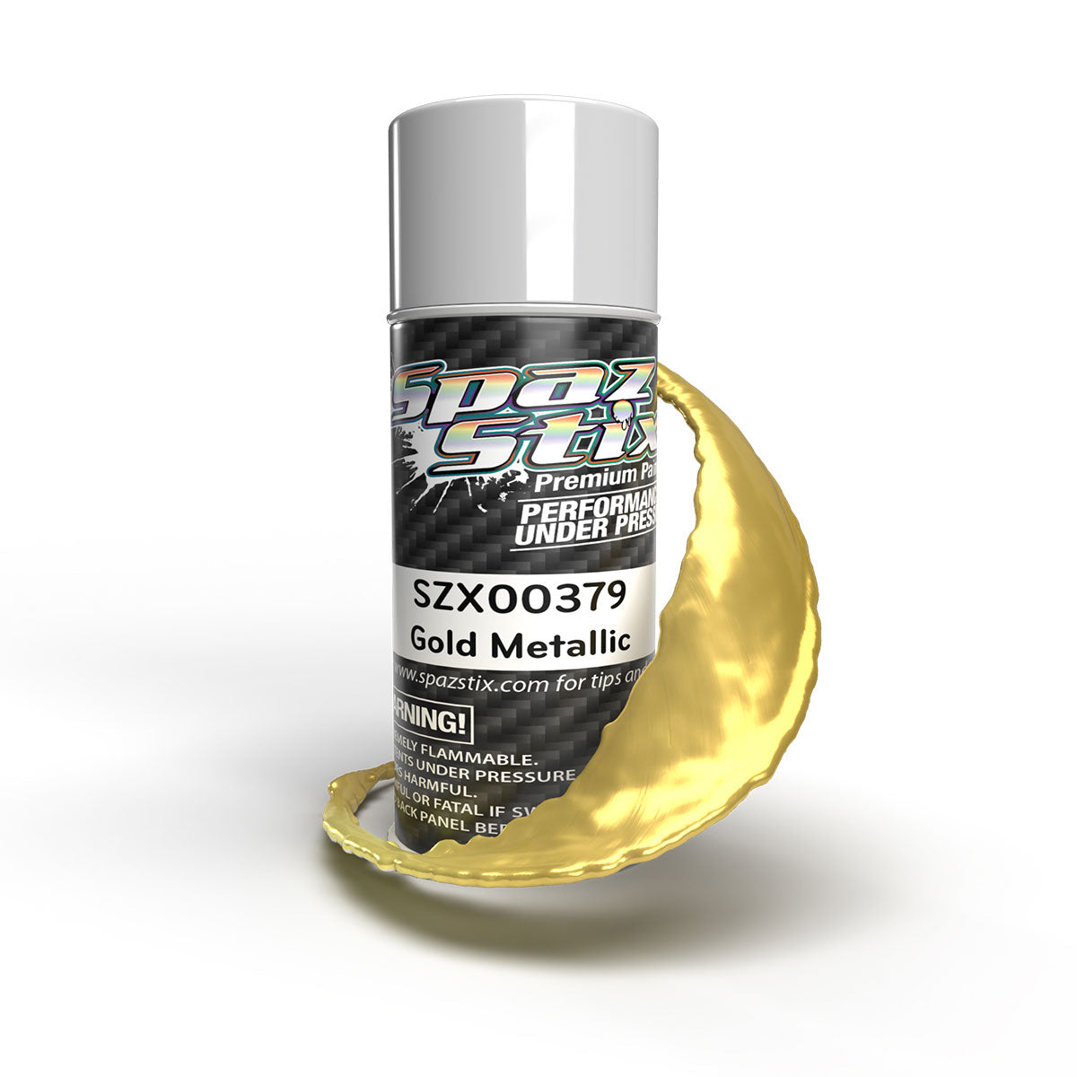 Gold Metallic Aerosol Paint, 3.5oz Can