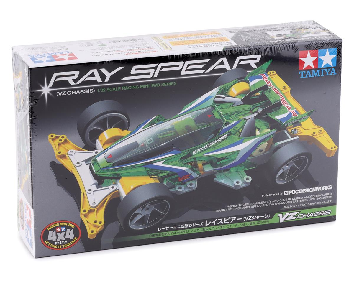 Tamiya 1/32 JR Ray Spear VZ Chassis Mini 4WD Kit