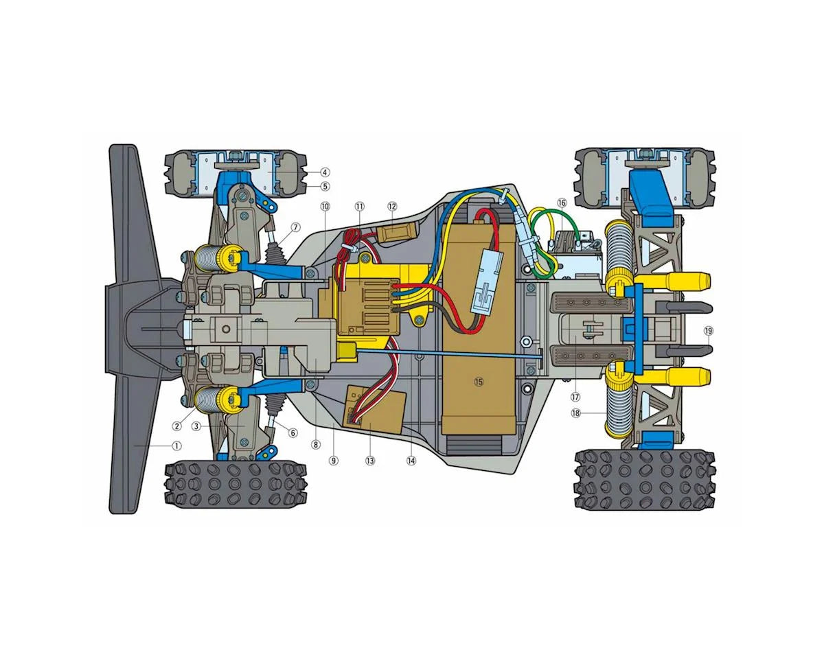 Tamiya Bigwig 2017 Electric 1/10 4WD Off-Road Buggy Kit ETA MAY 30TH