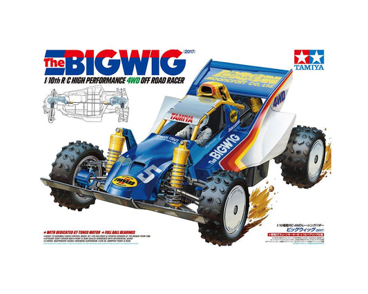 Tamiya Bigwig 2017 Electric 1/10 4WD Off-Road Buggy Kit ETA MAY 30TH