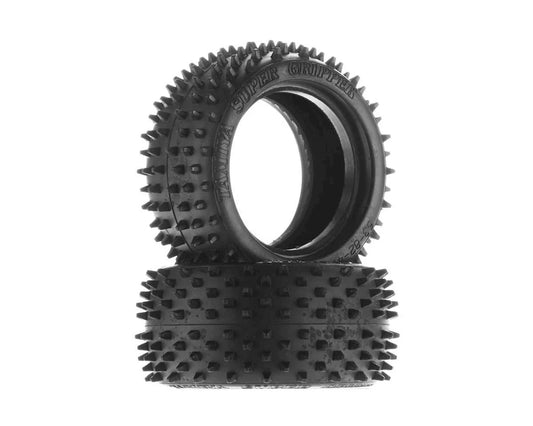 Square Spike Rear 2WD Buggy Tires (x2)