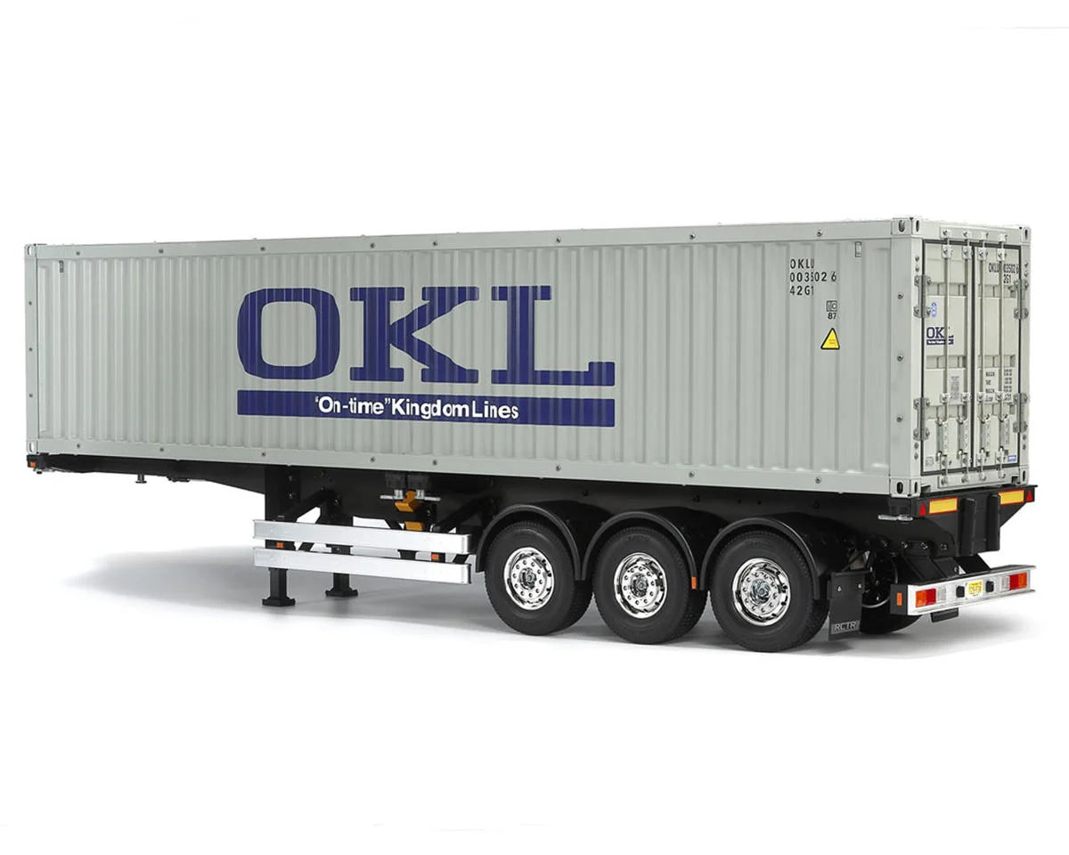 Tamiya 1/14 3-Axle OKL Semi-Trailer Container Kit