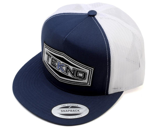 Flat Bill Mesh Back Trucker Cap