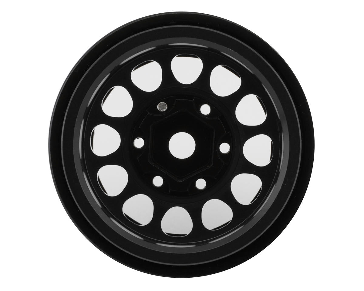 Type I 1.0" Classic 12-Spoke Beadlock Wheels (Black) (4) (27.2g)