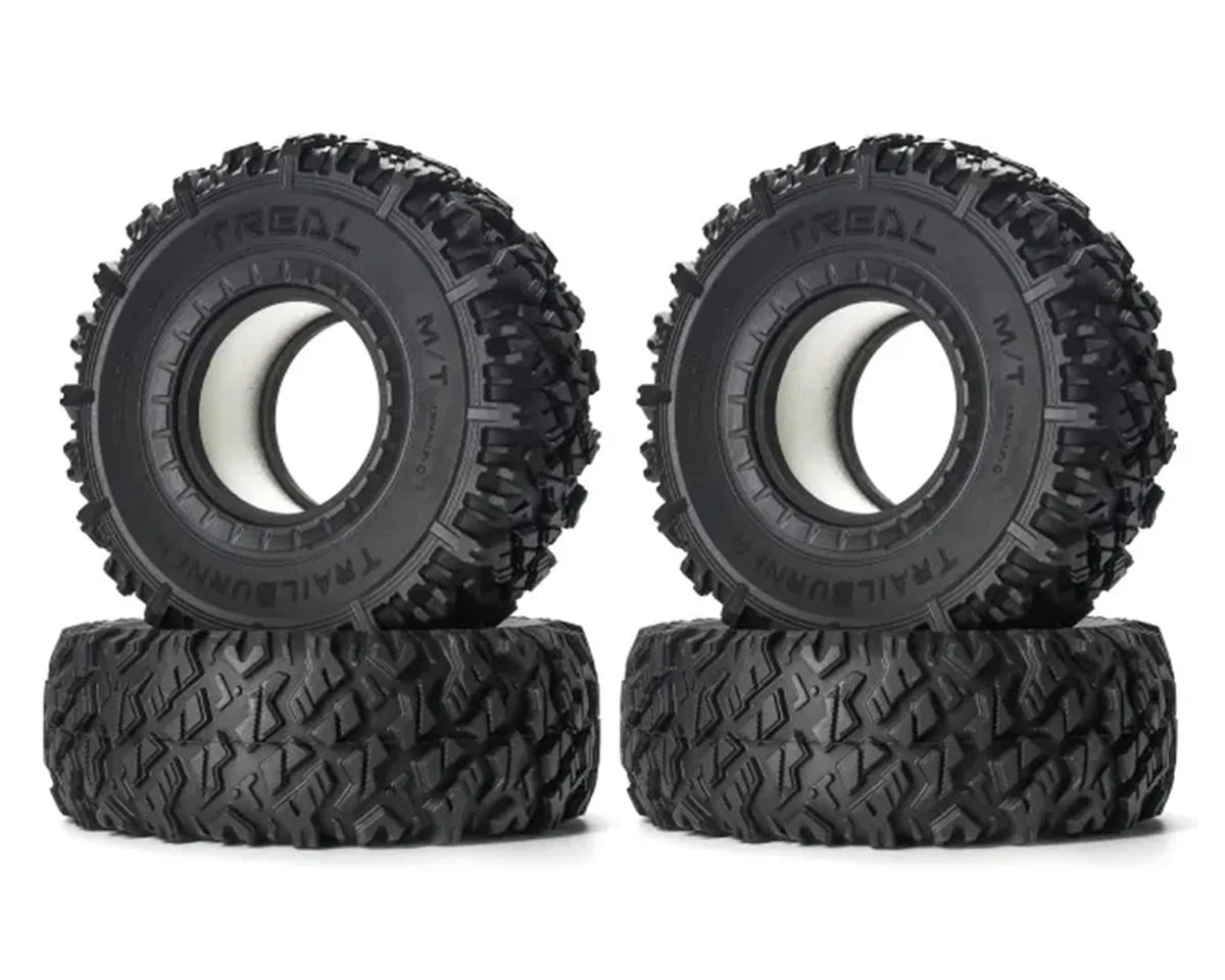 Trailburner 1.9" Crawler Tires (x4) w/Foam Inserts