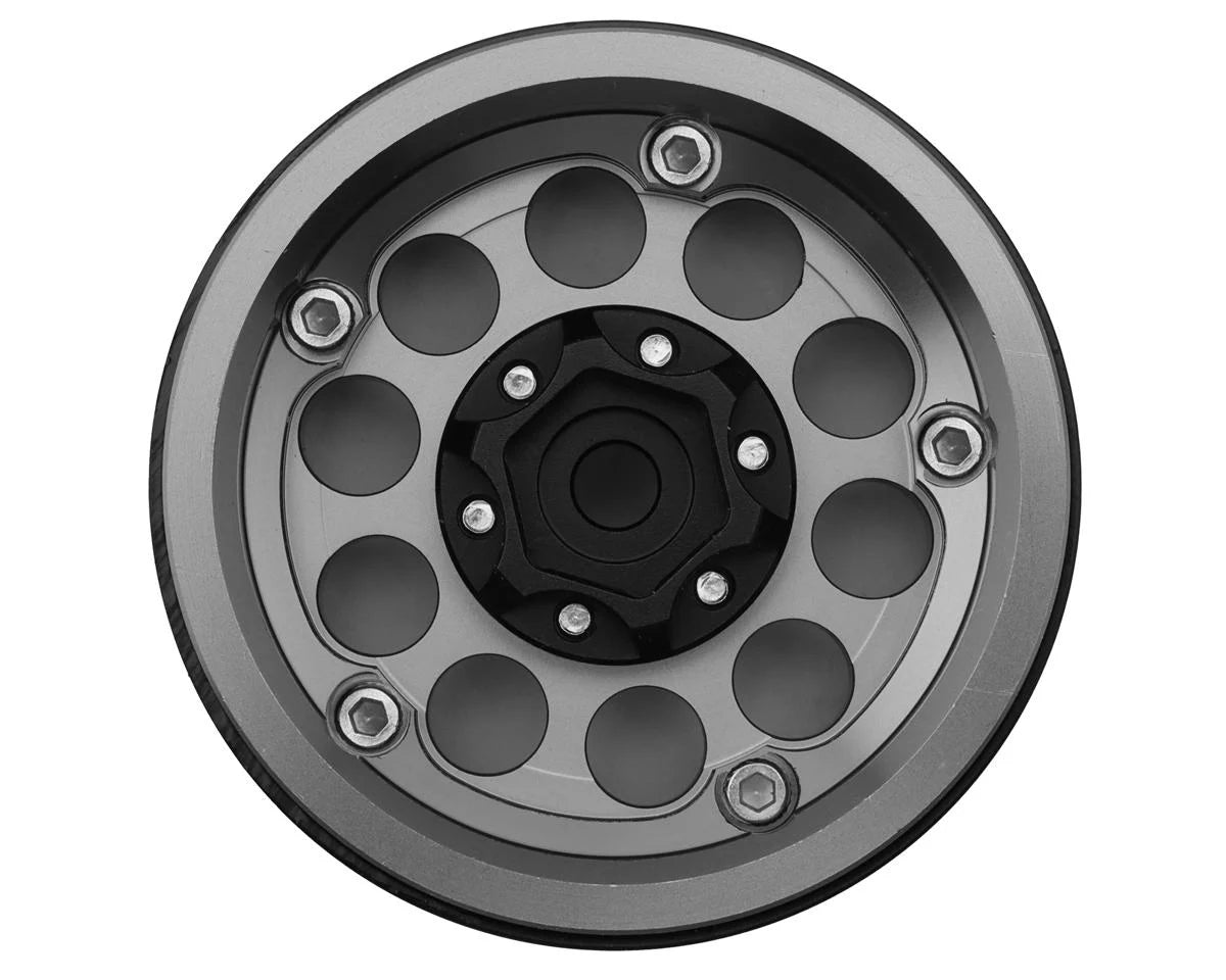 Type F 1.9" 10-Hole Beadlock Wheels (Grey) (x4)