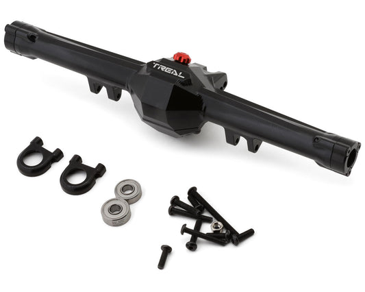 H10 Optic 7075 Aluminum Rear Axle Housing Set (Black)