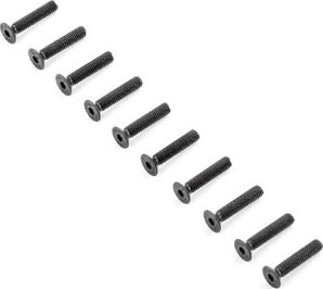 Countersunk / Flat Head Screws M4 X 20mm (x10)