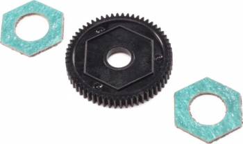 Spur Gear w/Slipper Pads 60T 0.5M Mini-T 2.0