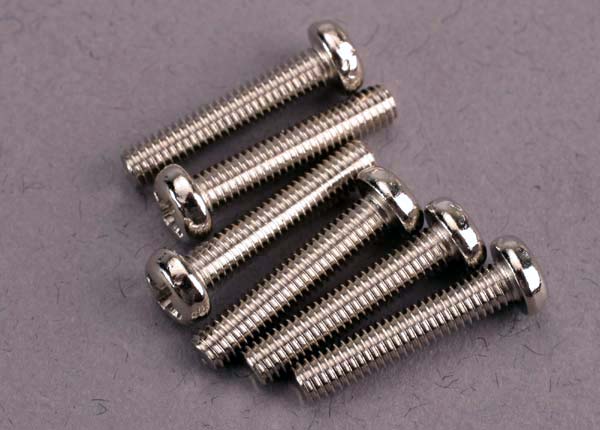 3x15mm Button Head Screws (6)