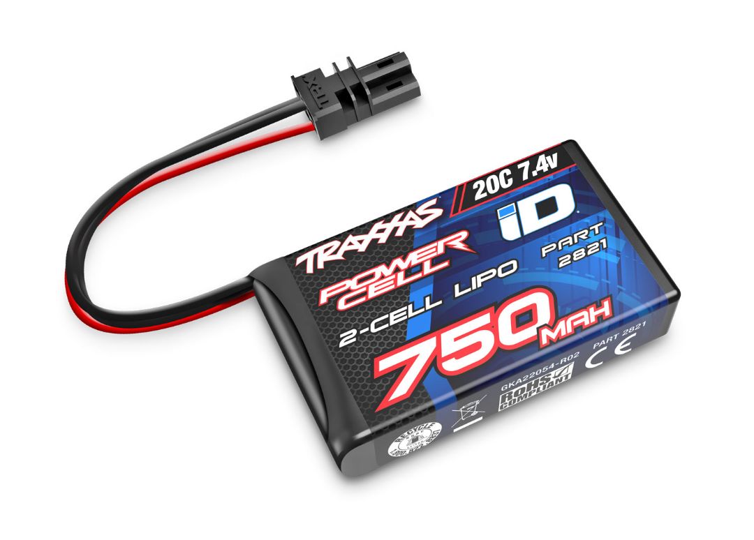 Traxxas 2849X - Power Cell hotsell 3S 11.1V LiPo Battery, 25C 4000mAh, iD Connector