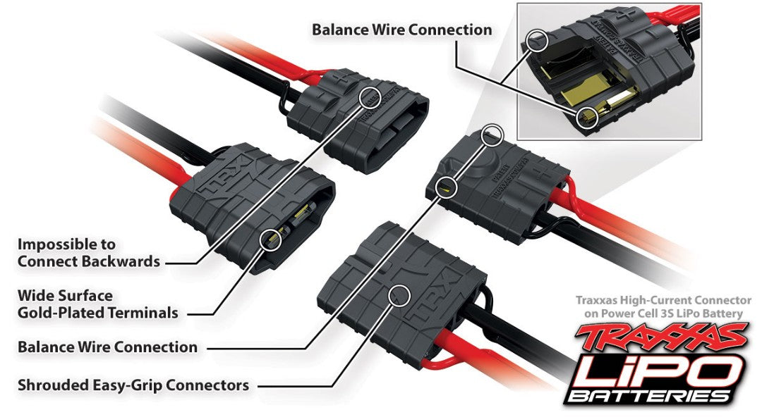 6700mAh 4S 14.8V 25C LiPo iD Plug Soft Case