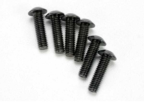 4x14mm Button Head Hex Screw (x6)