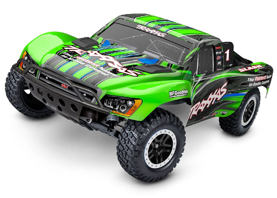 Slash 1/10 Brushless 2WD Short Course Truck RTR BL-2s ESC - Green